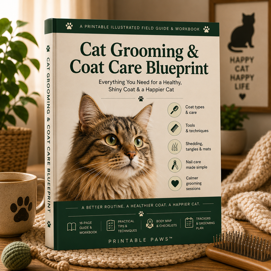 Cat Grooming & Coat Care Blueprint | Complete Cat Grooming Guide