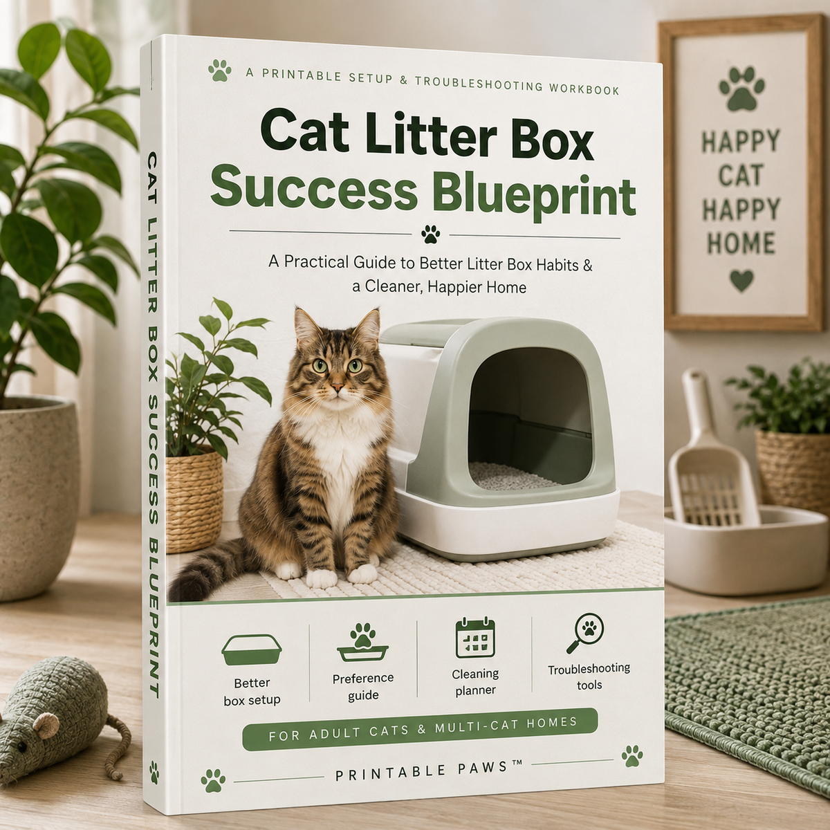 Cat Litter Box Success Blueprint | Setup, Cleaning & Troubleshooting Guide