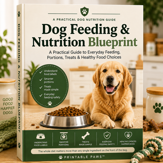 Dog Feeding & Nutrition Blueprint | Feed Your Dog with Confidence