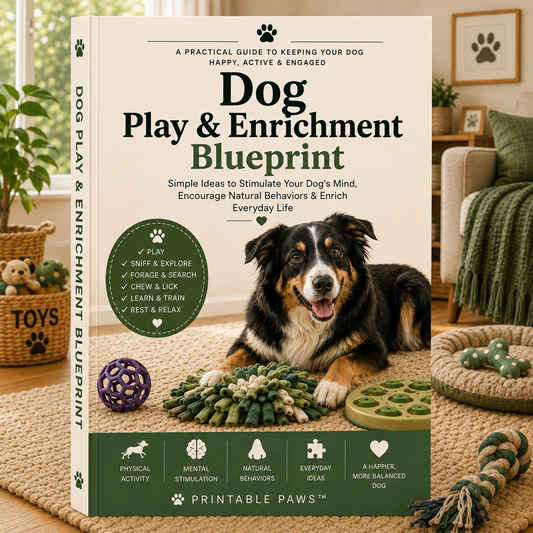 Dog Play & Enrichment Blueprint | Keep Your Dog Happy, Active & Engaged