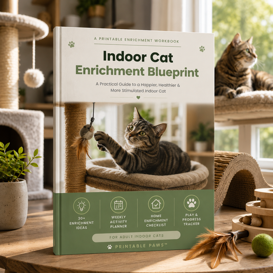 Indoor Cat Enrichment Blueprint | The Complete Guide to a Happier Indoor Cat