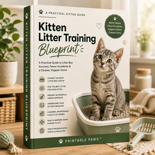 Kitten Litter Training Blueprint | Stress-Free Litter Box Habits